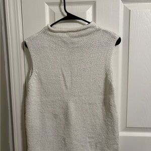 Cherokee Textured Knit Top in White